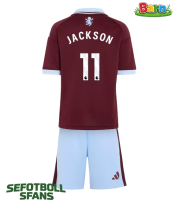 Aston Villa Nicolas Jackson #11 Hemmaställ Barn 2026-27 Kortärmad (+ Korta byxor)